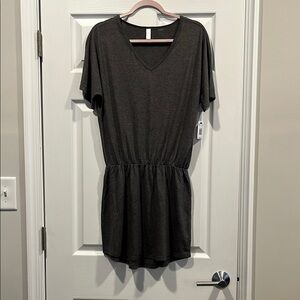 Bella Dark Gray Mini Dress Size M New with Tags.